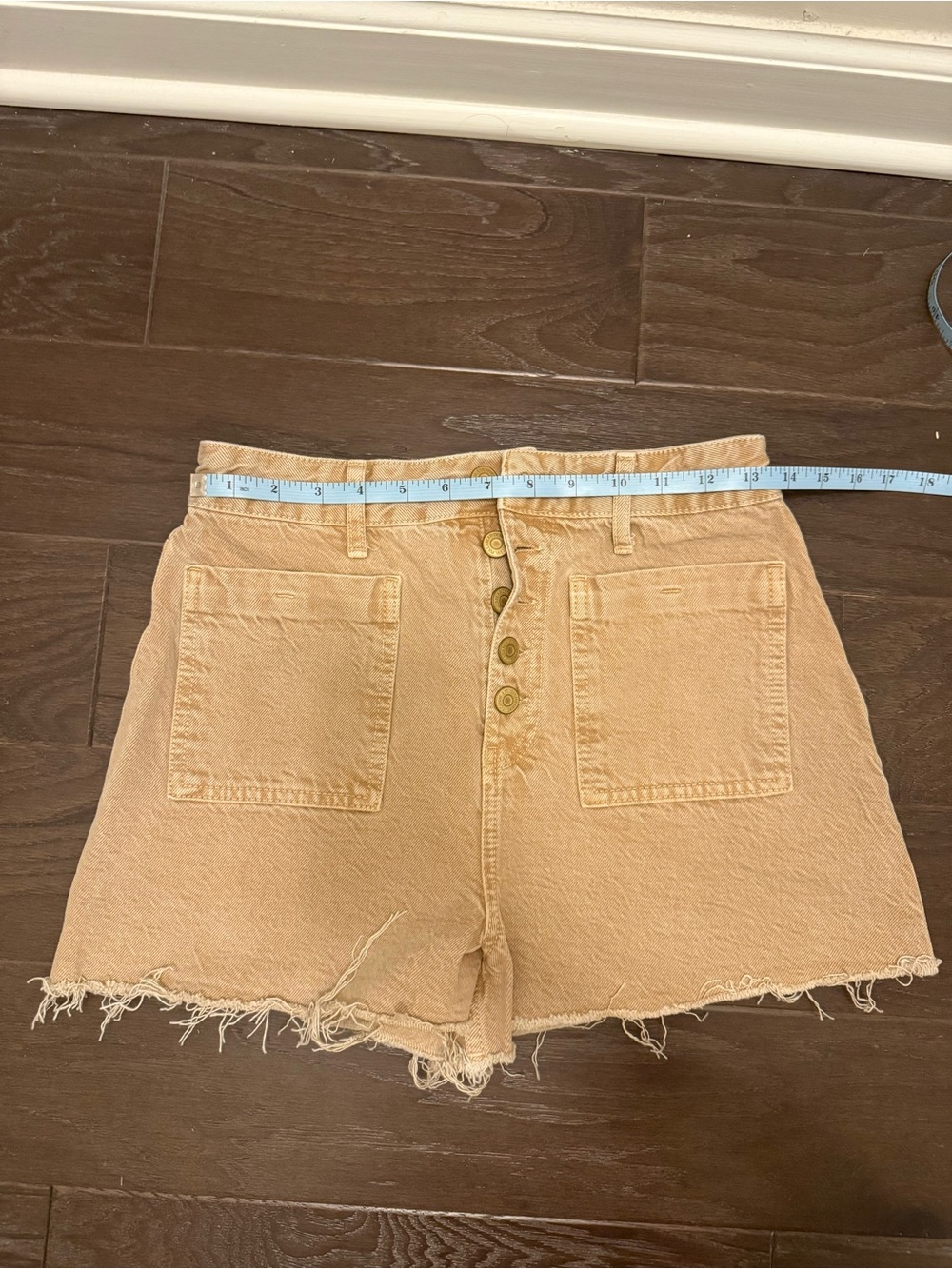 Pull&Bear button front shorts